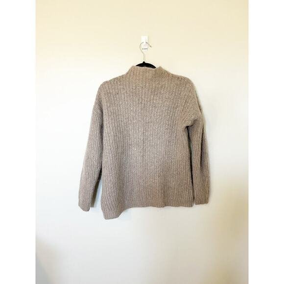 Sundance knit wool nylon mohair mock neck sweater women’s size medium - Picture 2 of 7